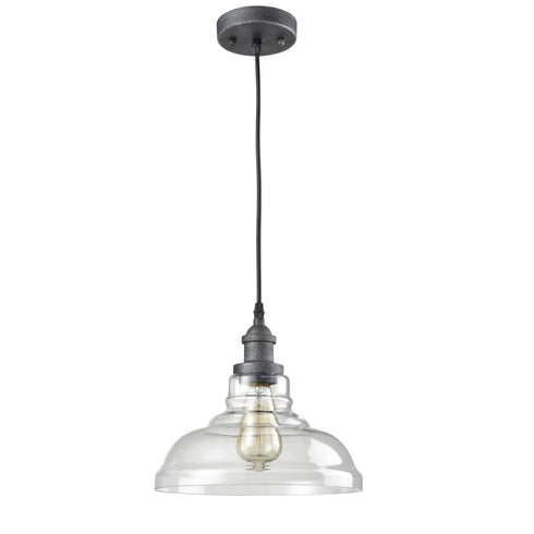 Clear Glass Rustic Kitchen Island Pendant lighting Fixture